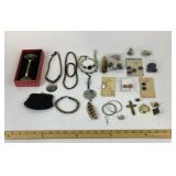 Jewelry, Beads, Jade Roller, Cross Pendants, Butto