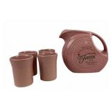 Fiesta 60th Anniversary Pitcher With Cups