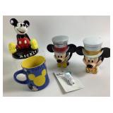 Disney Mickey Mouse Items, Mug, Charger