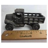 Cast Iron Toy Dump Truck