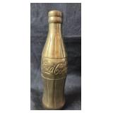 7" Coca-Cola Brass Bottle Figurine