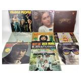 Vinyl Records: Village People, Carpenters, Olivia
