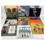Vinyl Records: Deep Purple, Johnny Cash, Frampton,