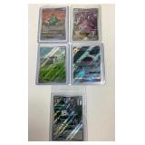 5 Pokï¿½mon full art cards