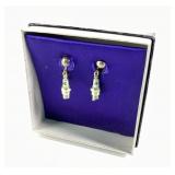 Spark plug earrings
