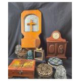 Wood Decor, Glass Insulators, Decorative Boxes