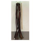 Leather Belts: Sterling Silver, Brass Buckles, Cla
