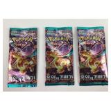 3 Pokï¿½mon Charizard sealed packs