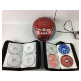 Sony CD Player With Country Music CDs