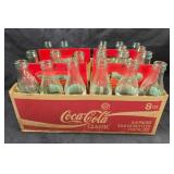 Coca-Cola Classic 8 oz Glass Bottles With Carriers