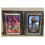 Framed Movie Posters: Top Gun, & A Night at the