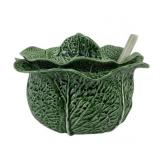 Portugal Cabbage Tureen With Ladle