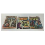 1972 Marvel Night Nurse Comic Books Issues 1,4 Low