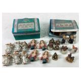 Ceramic Angel Figurines, Cherie & Kalvin Collectio