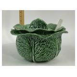 Portugal Cabbage Tureen With Ladle