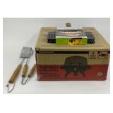 Brinkmann Portable Gas Grill With Accessories