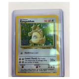 Pokï¿½mon vintage holographic Kangaskhan card