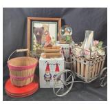 Enesco Gnomes, Framed Bear Print, Decor Items