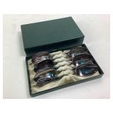 6 vintage spoon set