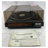 Realistic LAB-12 Turntable With Manual Working