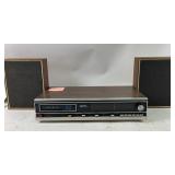 Wards Airline 8-Track Stereo With Speakers Working