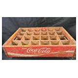 Coca-Cola Wooden Crate with Dividers