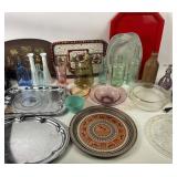 Glass Bottles, Serving Trays, Corning Ware