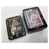 Babe Ruth Metal Collector Cards Vintage Tin Set