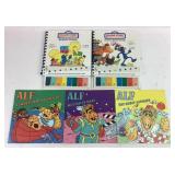 Vintage Alf & Sesame Street Book Collection