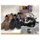 Edge Knee Brace & Leather Shoes: Men