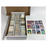 Large mixed sports card collection