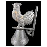 Cast Iron Rooster Dinner Bell