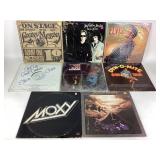 8 Vinyl Records: Elton John, Elvis, Hall & Oates,