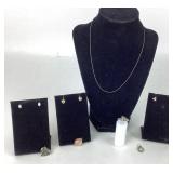 .925 Sterling Silver Italy Chain 2.09g TW, 18 in