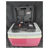 Rubbermaid Cooler, Tire Repair Kit