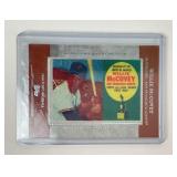 Willie McCovey Topps Baseball Rookie Card Patch