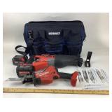 Milwaukee M18 Sawzall With Kobalt Bag