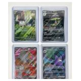 4 Pokï¿½mon full art cards