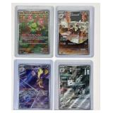 4 Pokï¿½mon full art cards