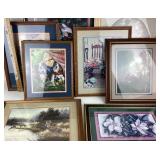 Large artwork collection