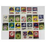 Baseball Sticker Card Collection