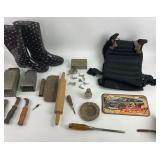 Tools, Rain Boots, Tactical Vest, Dale Earnhardt N