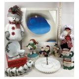 Yankee Candle Snowman Mugs, Georgia O