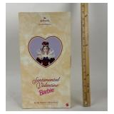 Hallmark Sentimental Valentine Barbie Doll