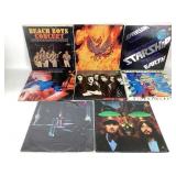 8 vinyl records: Jefferson Starship, Seals Croft,