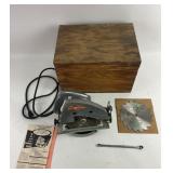 Ram Tool Electric Power Saw With Blade, Manual, Wo