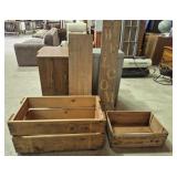 Wood Crate 15.5 in. X 31 in. X 15 in. H, Dreyfus