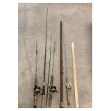 Fishing Rods With Bronson Dart Reels, Pinnacle Han