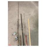 Fishing Rods With Reels, South Bend, Wright and Mc