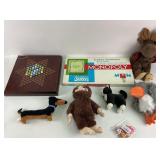Toy Collection: Chinese Checkers, Monopoly,